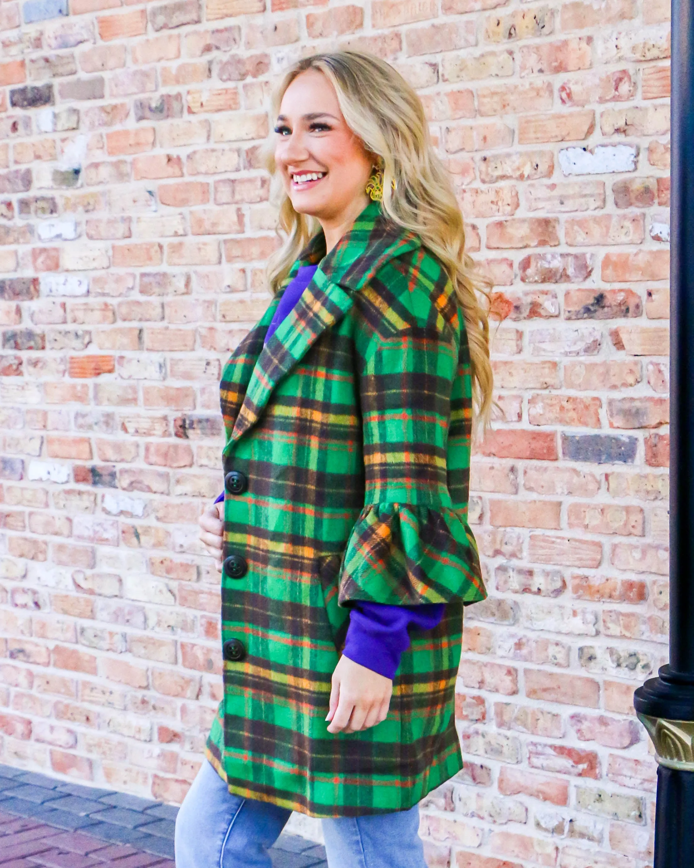 Ivy Jane | Lady Like Coat in Green