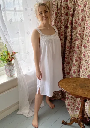 Jane with pink embroidery