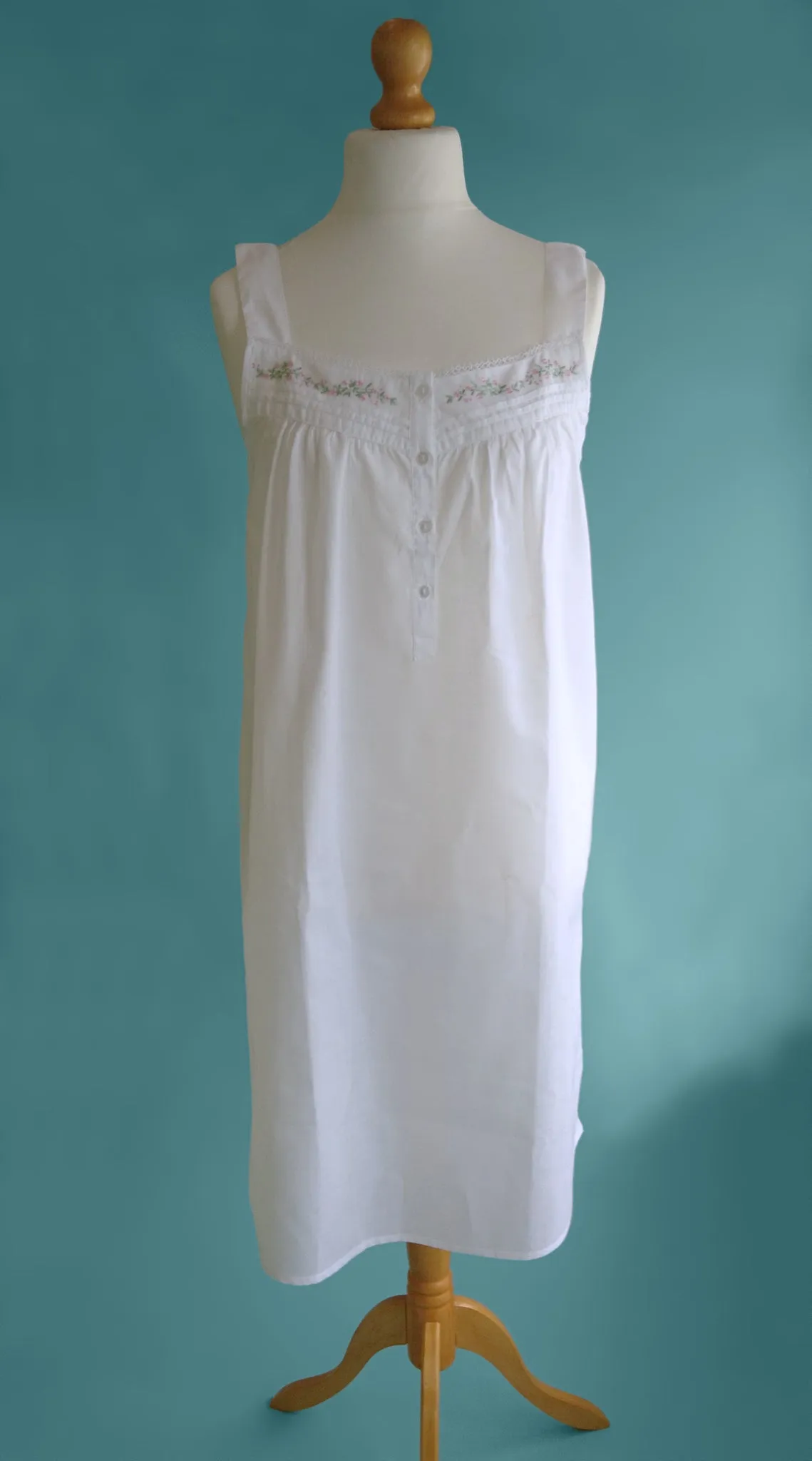 Jane with pink embroidery
