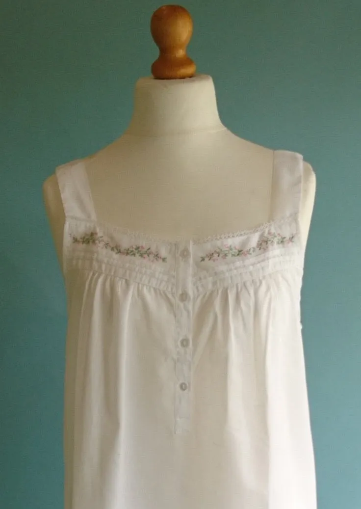 Jane with pink embroidery