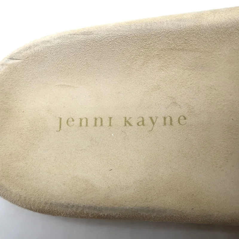 Jenni Kayne Shearling Slide Sandals Natural Size 41
