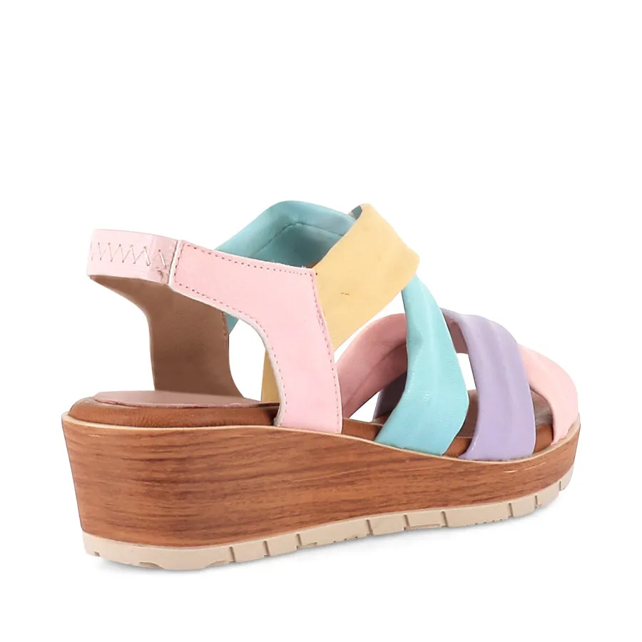 JERRIE - PASTEL MULTI LEATHER