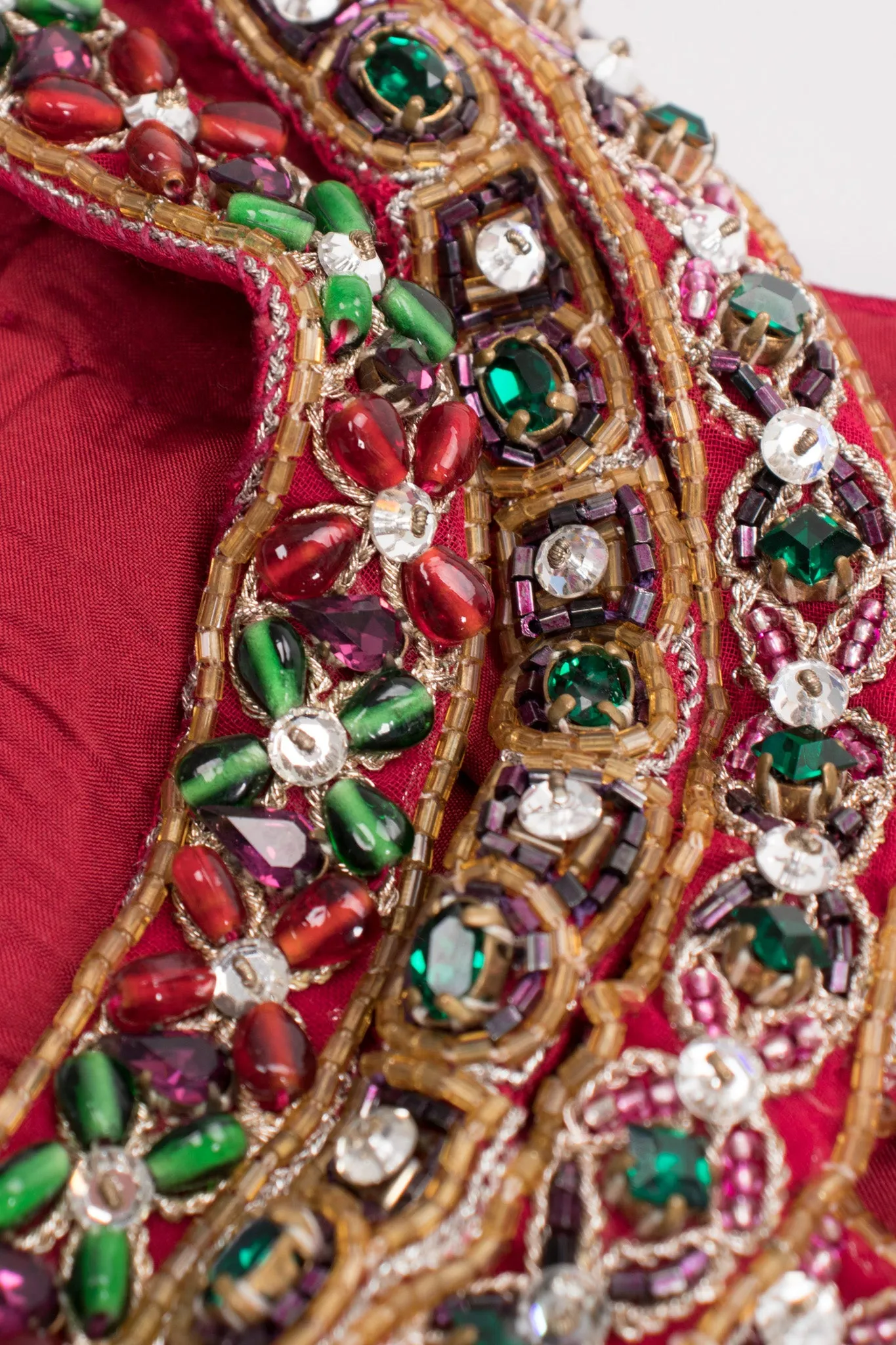 Jeweled Back Dress