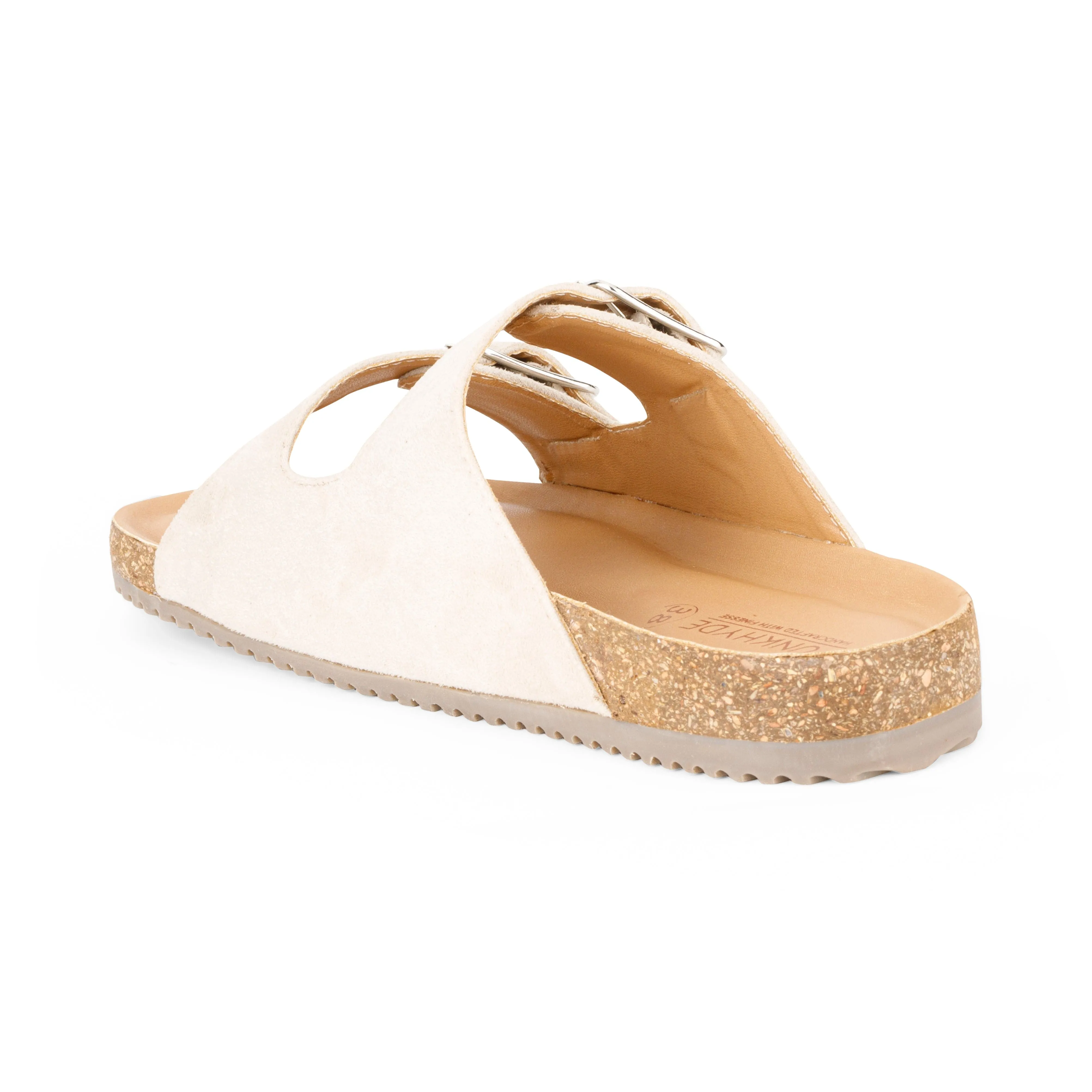 Jorain Beige Suede Comfort Slipons