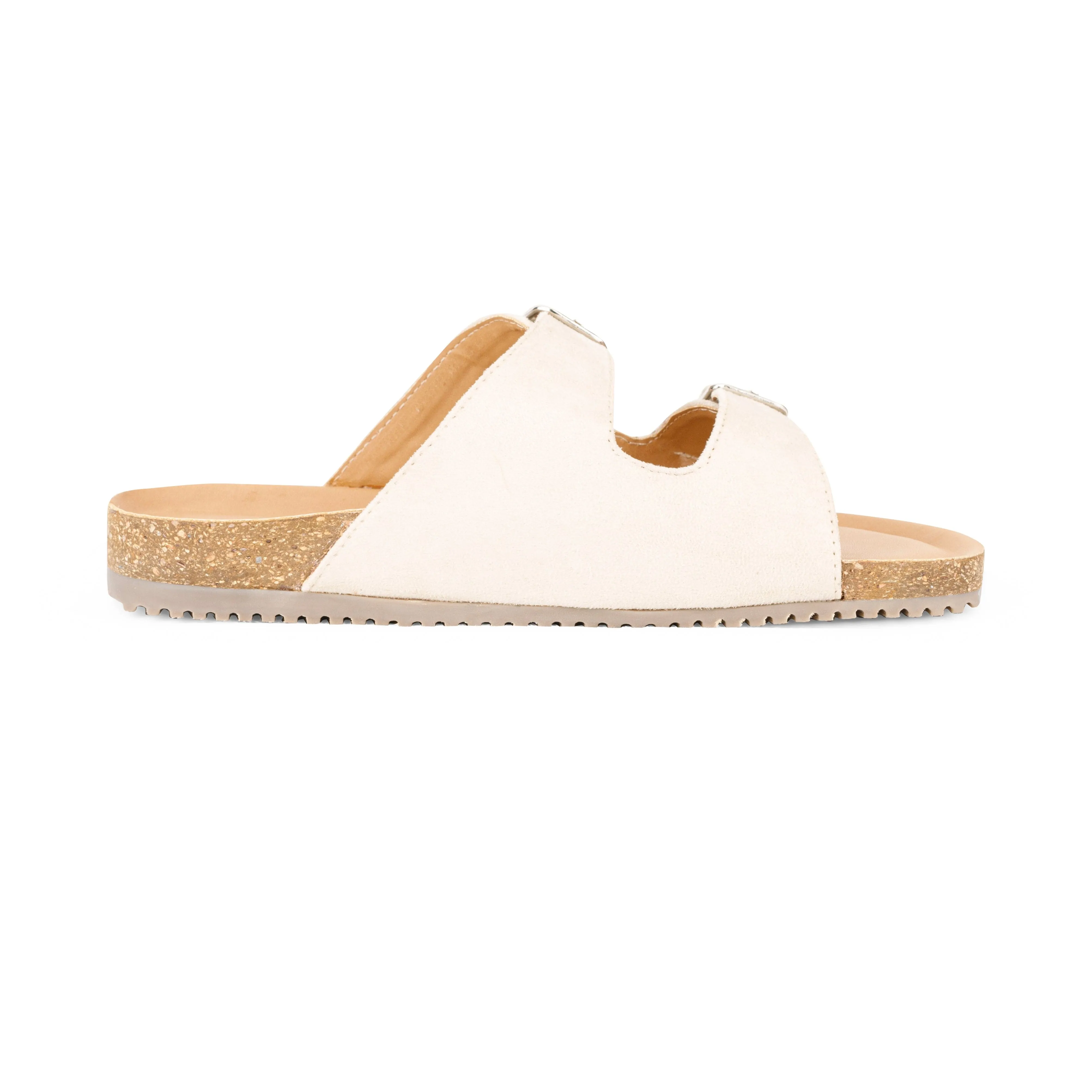 Jorain Beige Suede Comfort Slipons