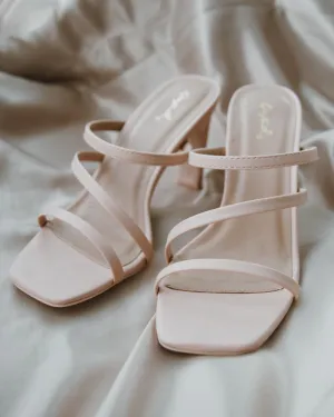 Kaylee Mule Heel - Nude