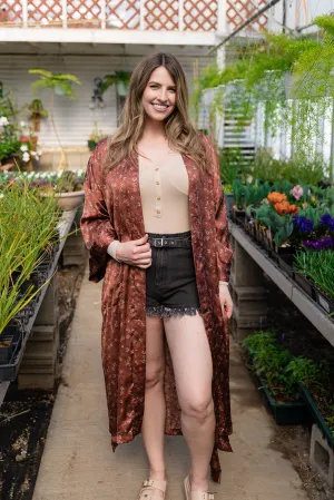 Kierra Long Kimono Duster