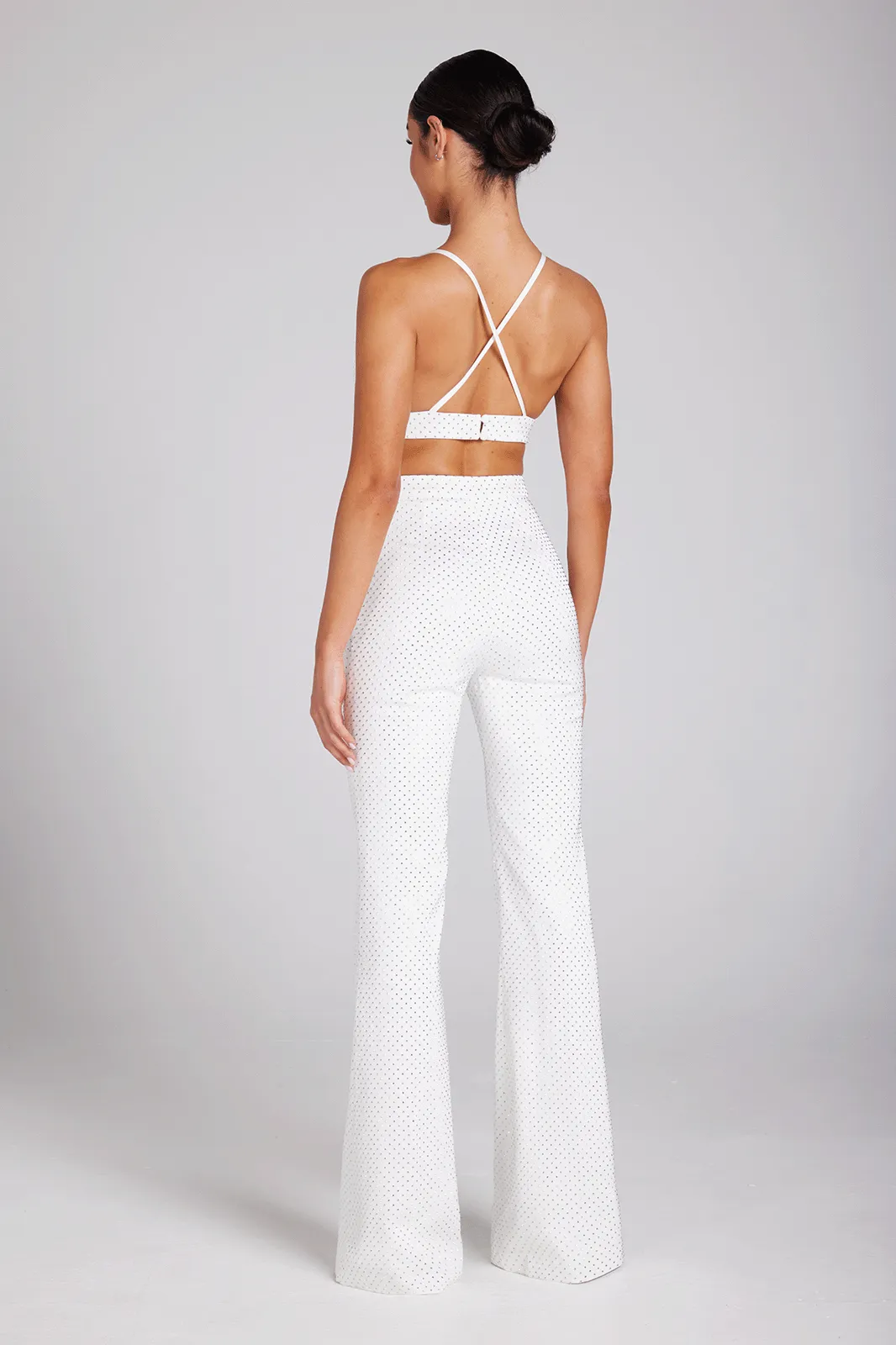 Kira White Bra Top