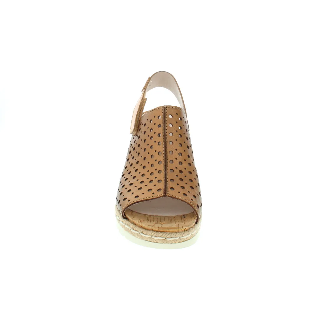LA HIGH WEDGE FULL PERF VAMP JUTE/WHITE SOLE