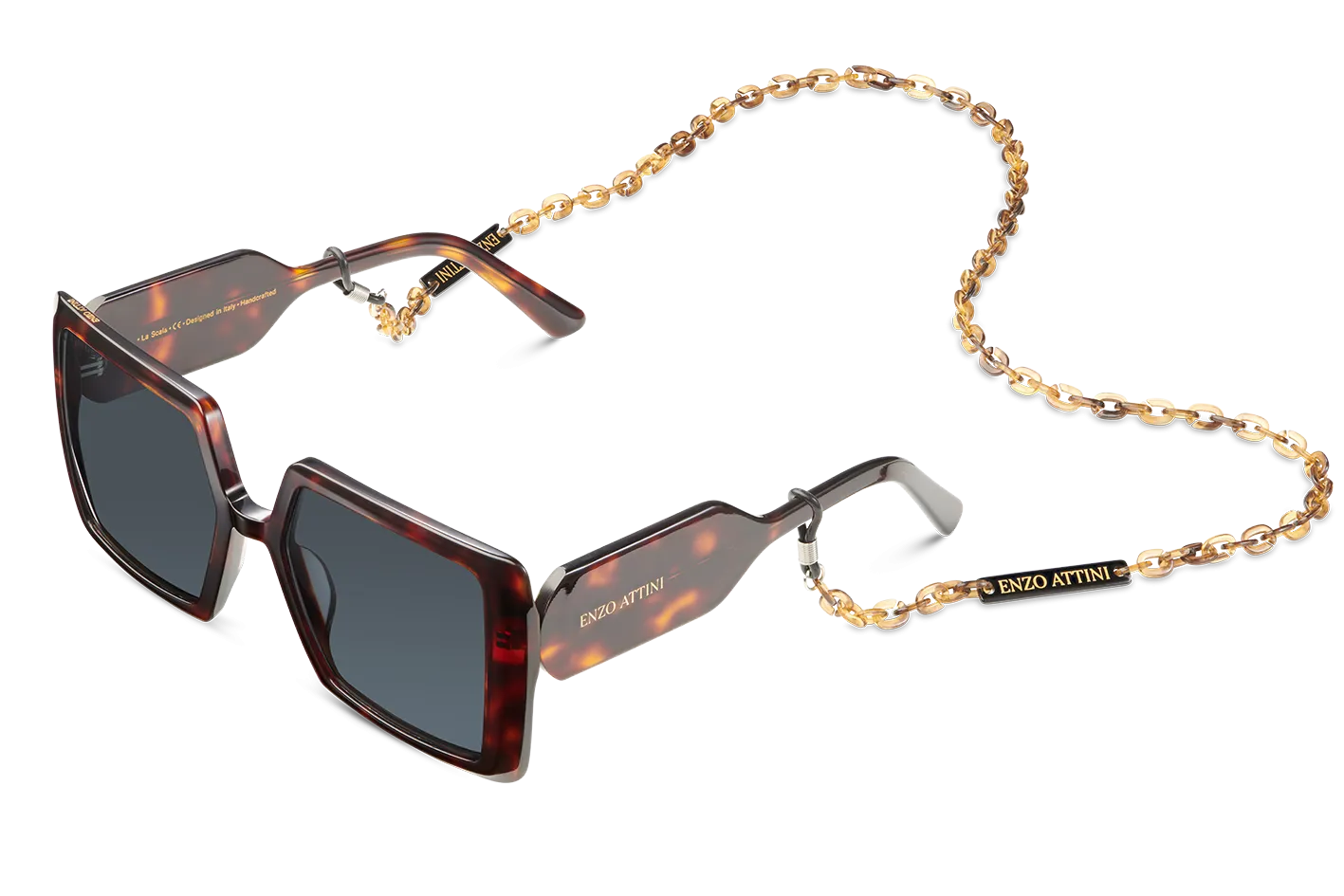 La Scala / Tortoise Red   Dark Black Lens.
