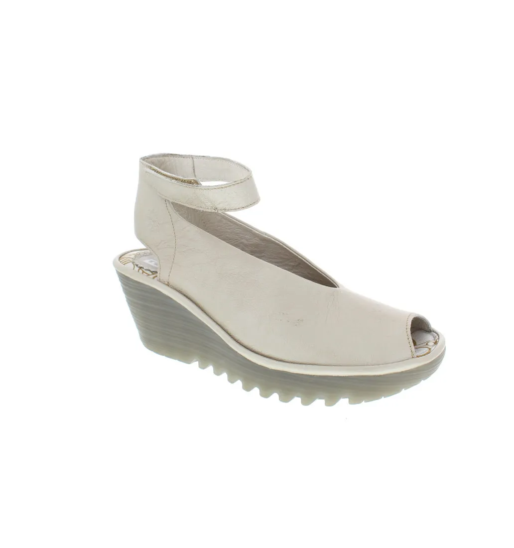 LA WEDGE OPEN TOE/BACK ANKLE STRP SDL