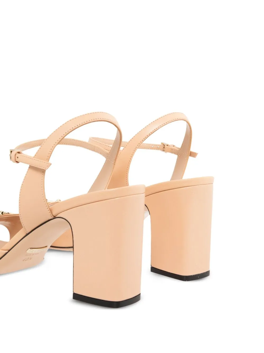 Lady horsebit leather sandals
