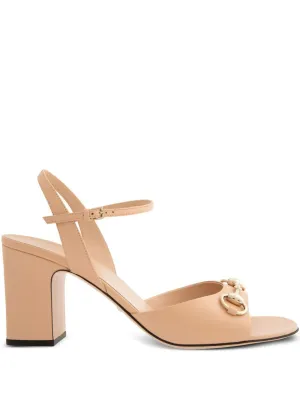 Lady horsebit leather sandals