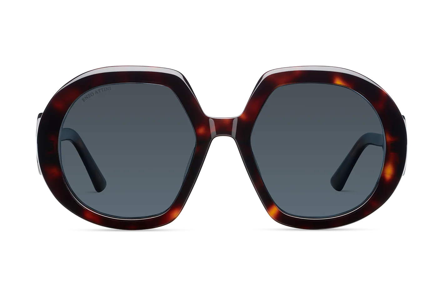 Lago di Garda / Tortoise Red   Black Lens.