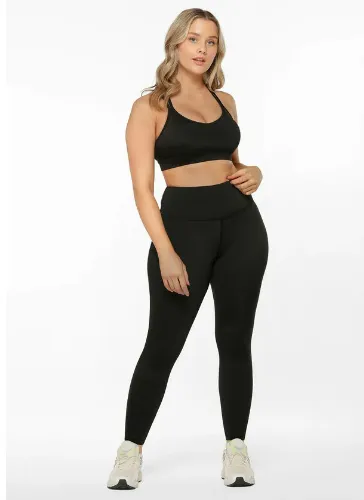 Lorna Jane Cool Touch Lunar Sports Bra - Black
