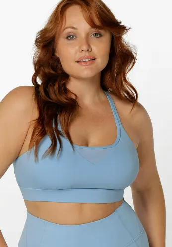 Lorna Jane Down Time Sports Bra - Moontide