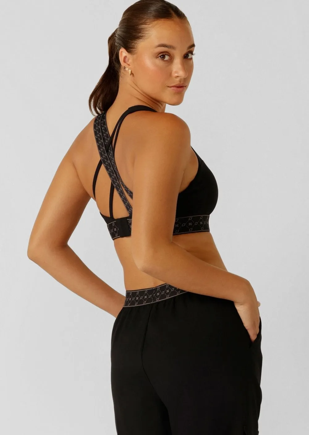 Lorna Jane High Definition Sports Bra - Black