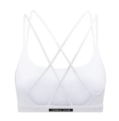 Lorna Jane Hot Shot Sports Bra - White