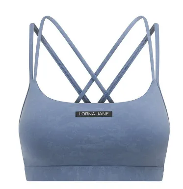 Lorna Jane In And Out Sports Bra - Washed Misty Blue