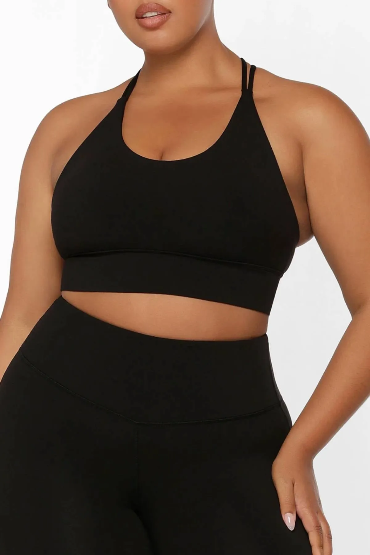 Lorna Jane Lotus Longline Sports Bra