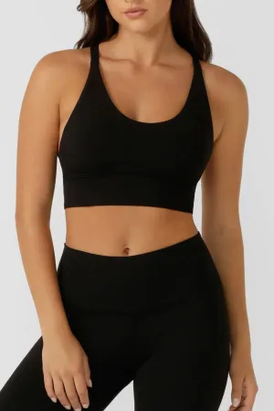 Lorna Jane Lotus Longline Sports Bra