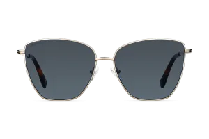 Louvre Museum / Tortoise & Gold Color   Dark Black Lens