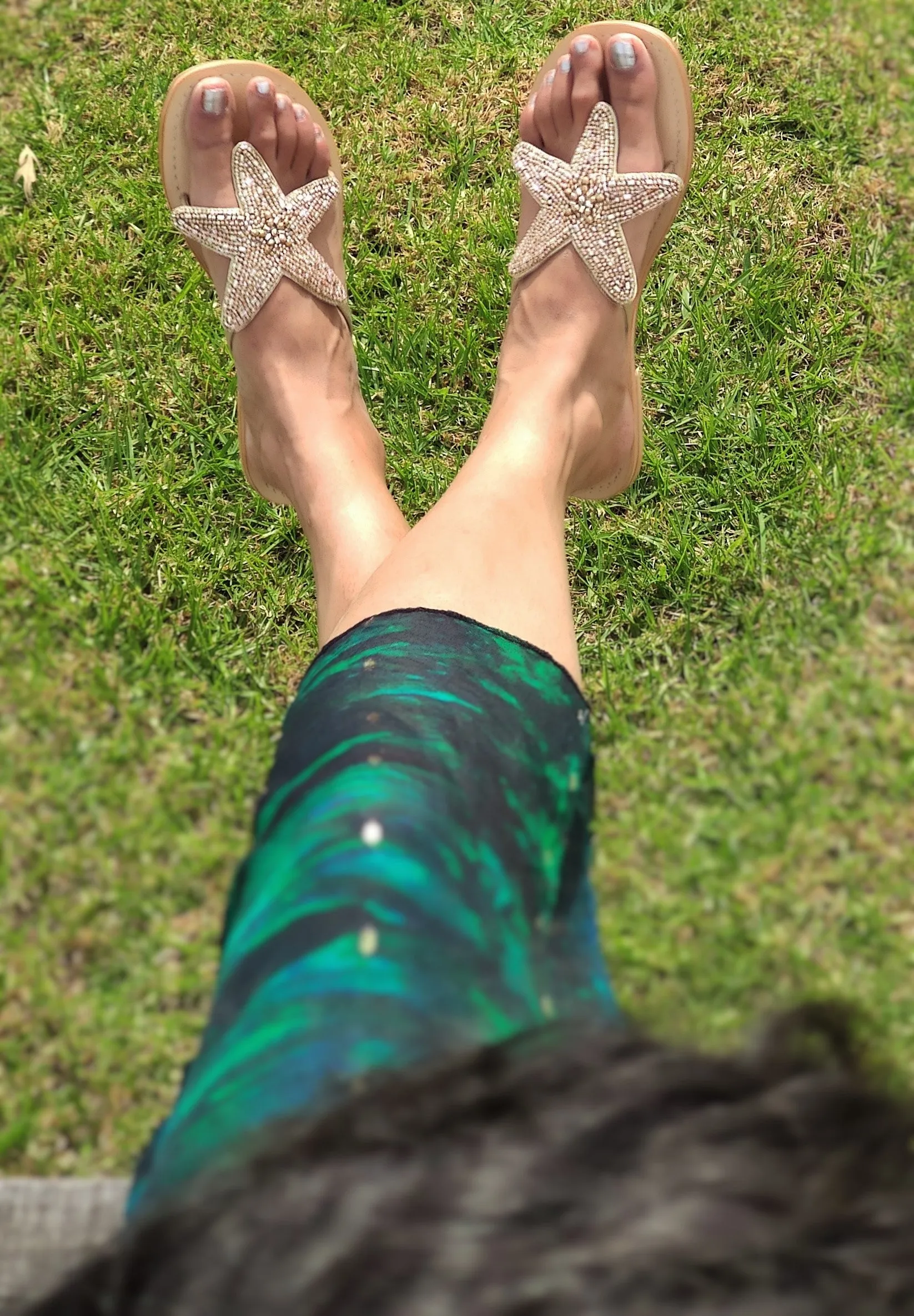 Lucy Gold Starfish Sandal