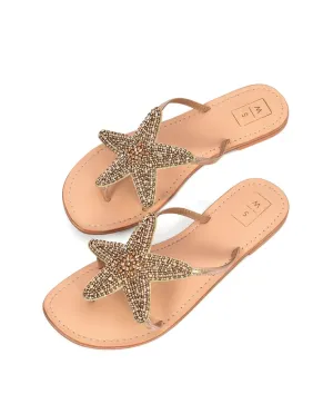 Lucy Gold Starfish Sandal