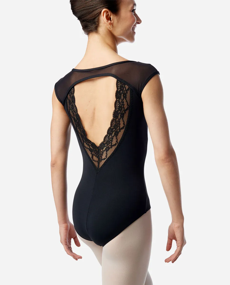 Lulli Dark Purple Amara Leotard