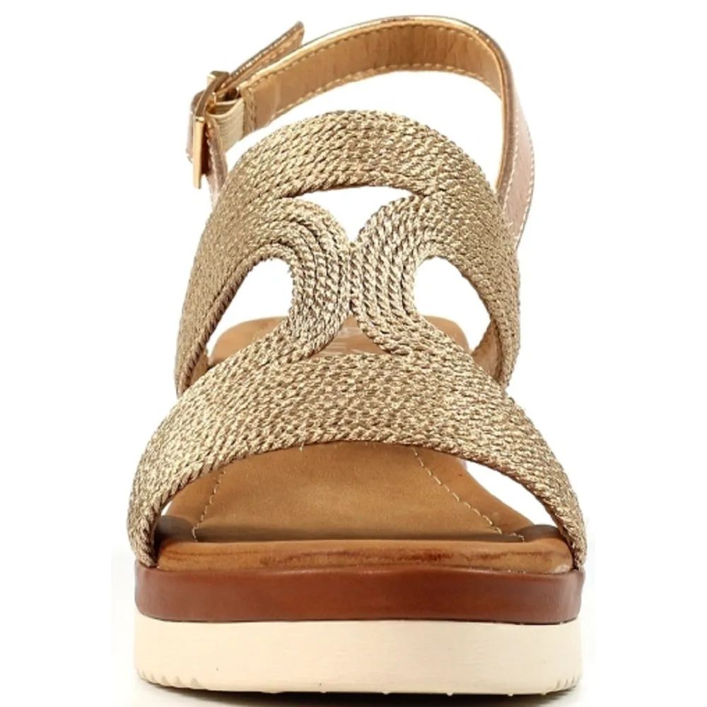 Lunar Allegra Rose Gold Sandals