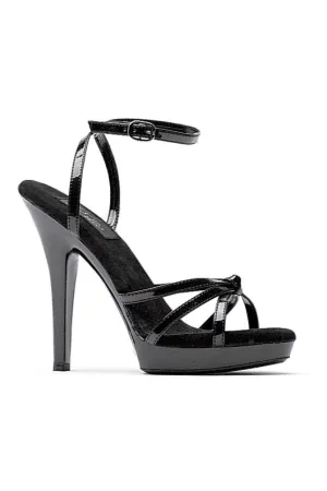 M-GIGI Stripper Sandal | Black Patent