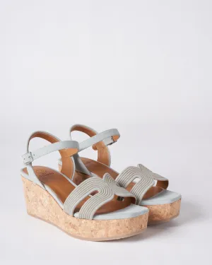 midwood - suede celadon - cork naturel