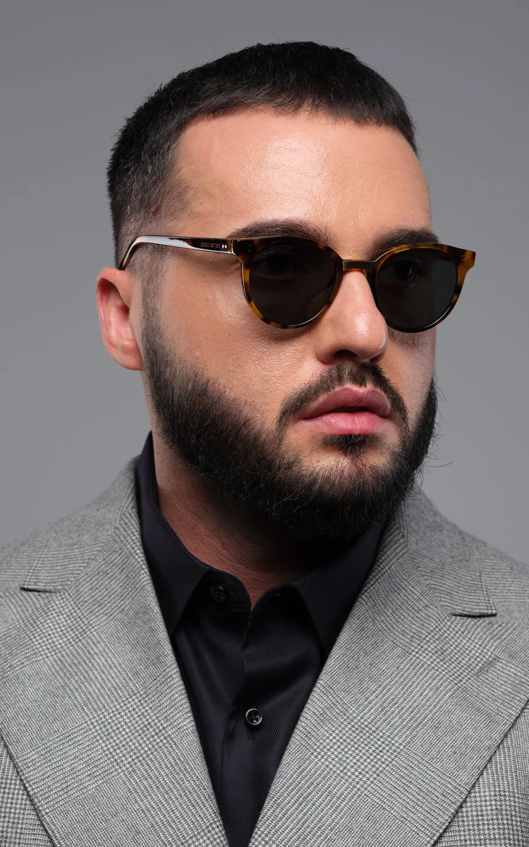 Murano / Tortoise Red   Dark Black Lens