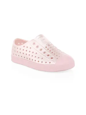 Native Shoes Metallic Pink Children's Jefferson Shoe