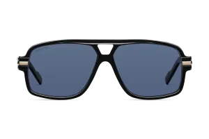 NEW Piazza del Plebiscito / Black & Gold Color   Dark Black Lens.