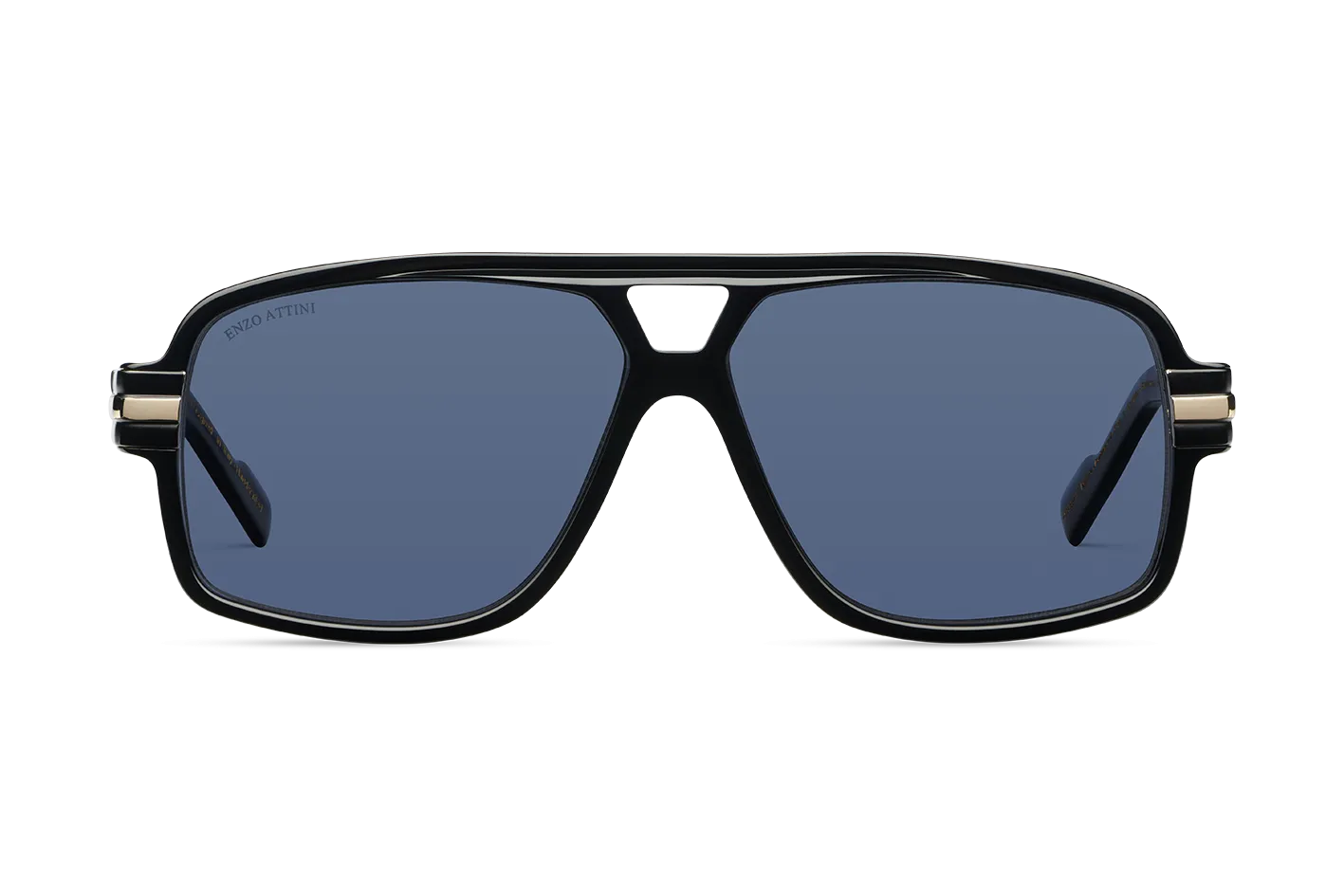 NEW Piazza del Plebiscito / Black & Gold Color   Dark Black Lens