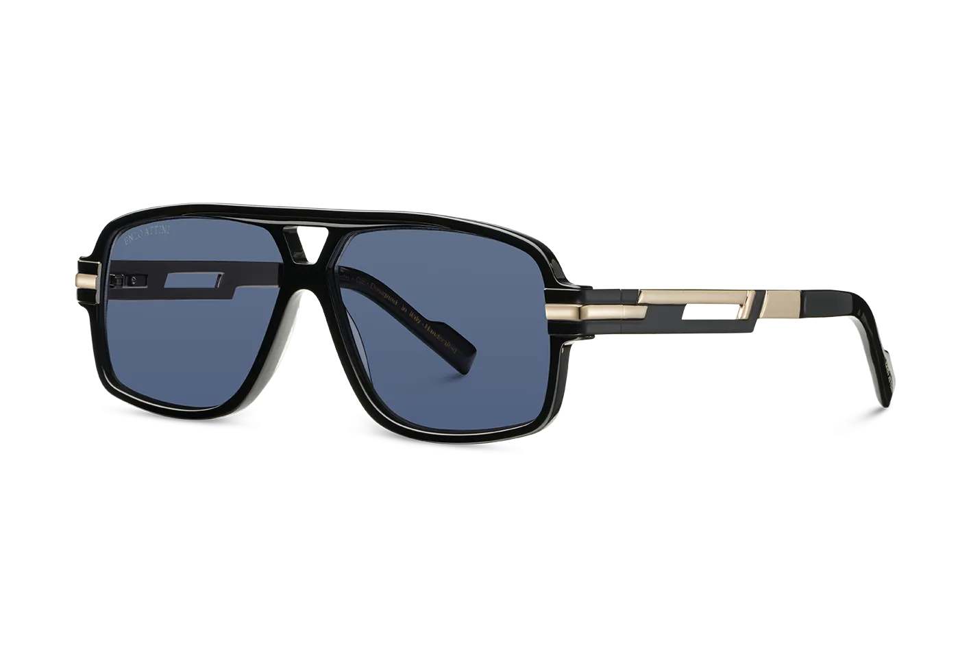 NEW Piazza del Plebiscito / Black & Gold Color   Dark Black Lens