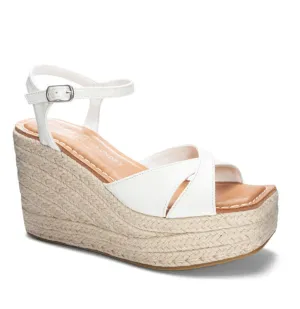 Niamh Wedge-Patent White