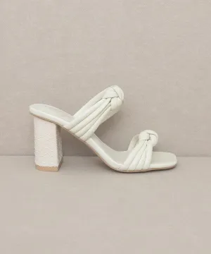 Oasis Society Raquel Strappy Knot Heel