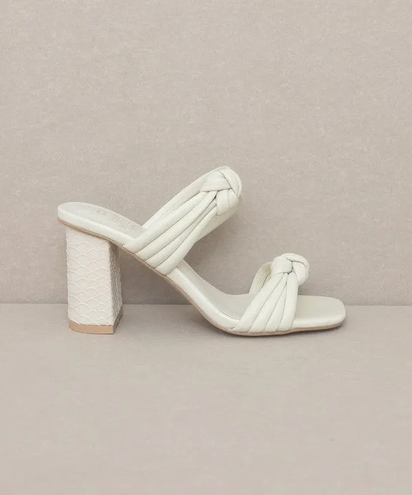 Oasis Society Raquel Strappy Knot Heel