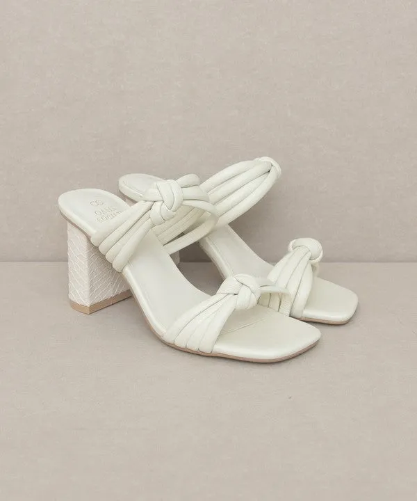 Oasis Society Raquel Strappy Knot Heel