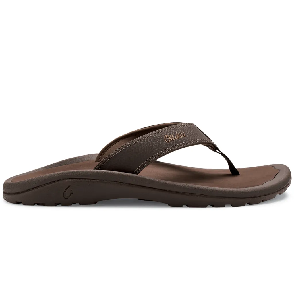Olukai Mens Ohana Dark Java/Ray Sandal