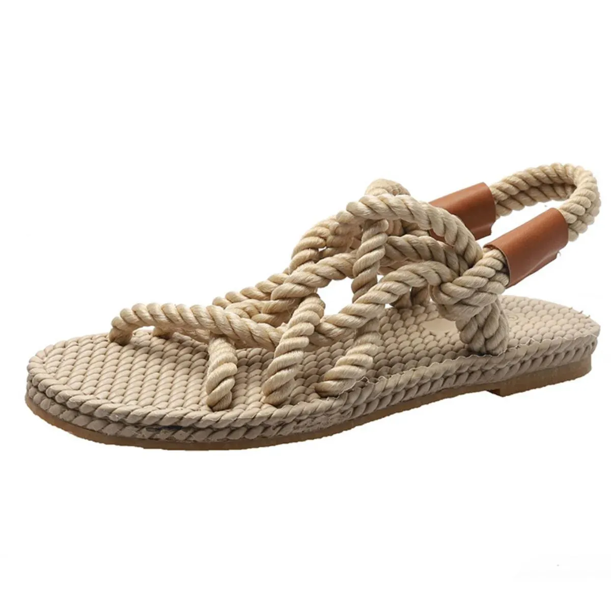 Open Toe Flats Sandals