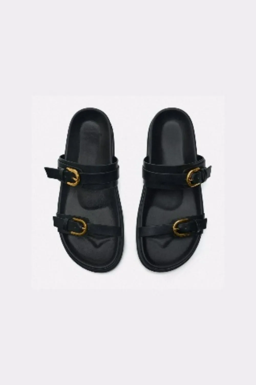 Open Toe Flats Sandals