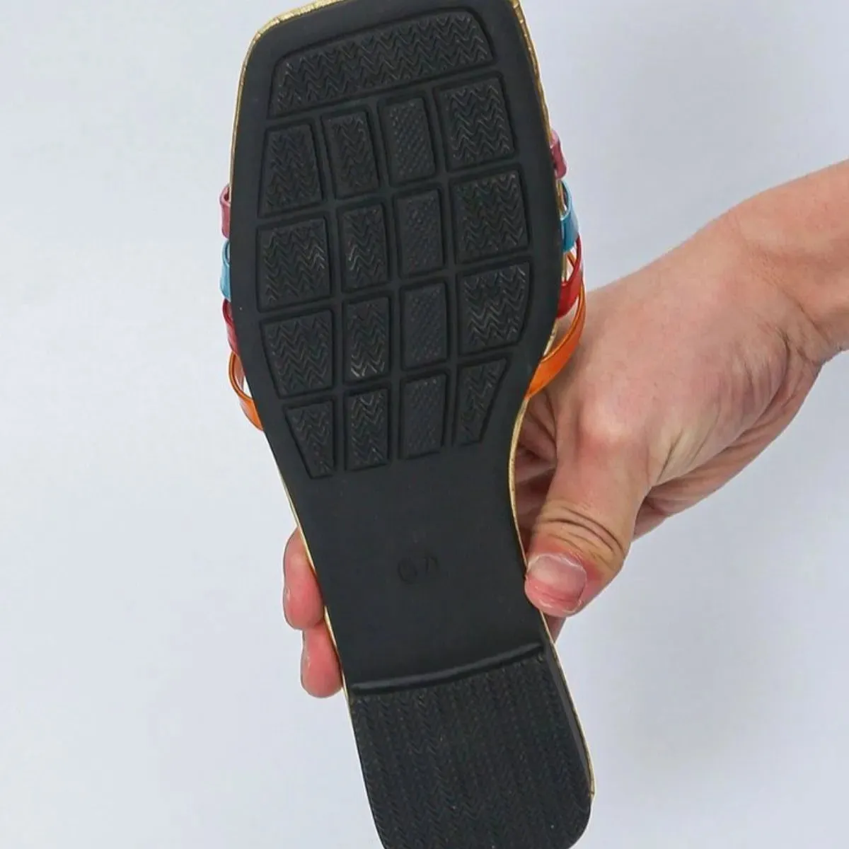 Open Toe Flats Sandals