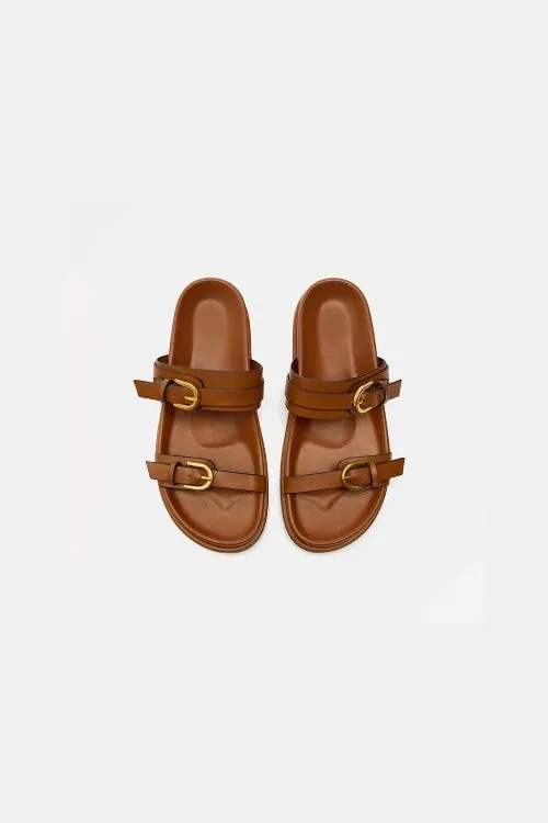 Open Toe Flats Sandals
