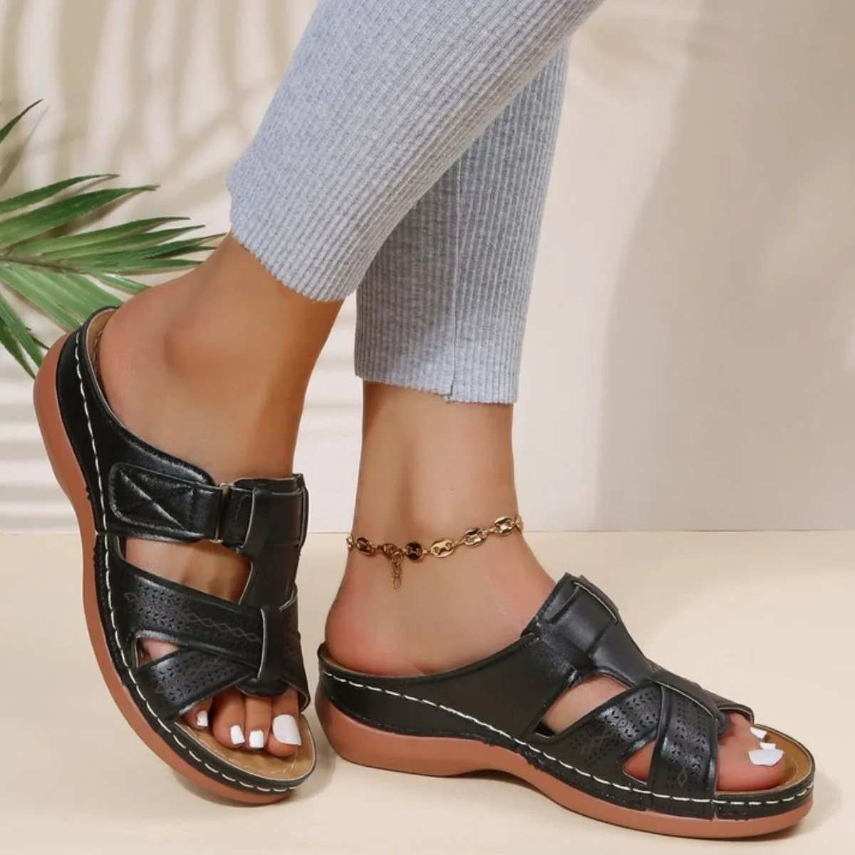 Open Toe Platform Sandals