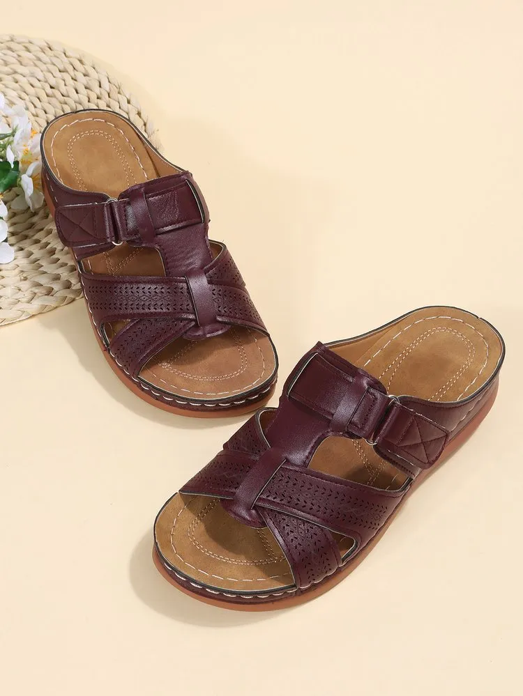 Open Toe Platform Sandals
