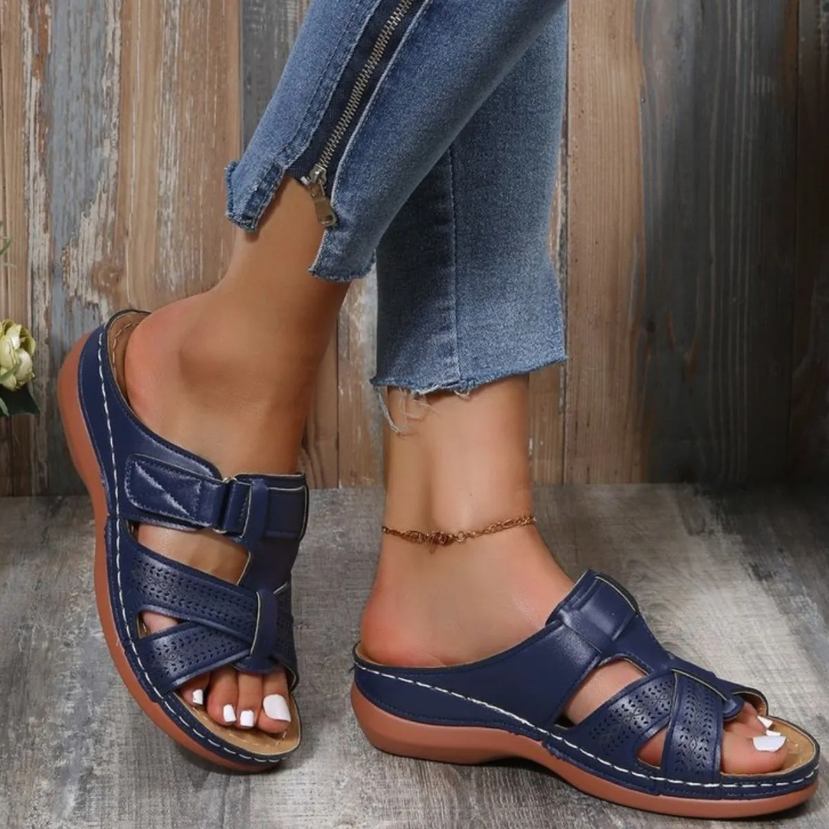 Open Toe Platform Sandals