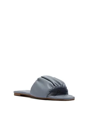 Open Toe Ruched Sandal